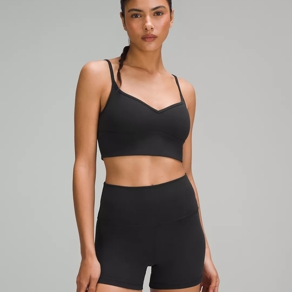 Lululemon align Sweetheart bra black sz 10 WL352 - Picture 1 of 6